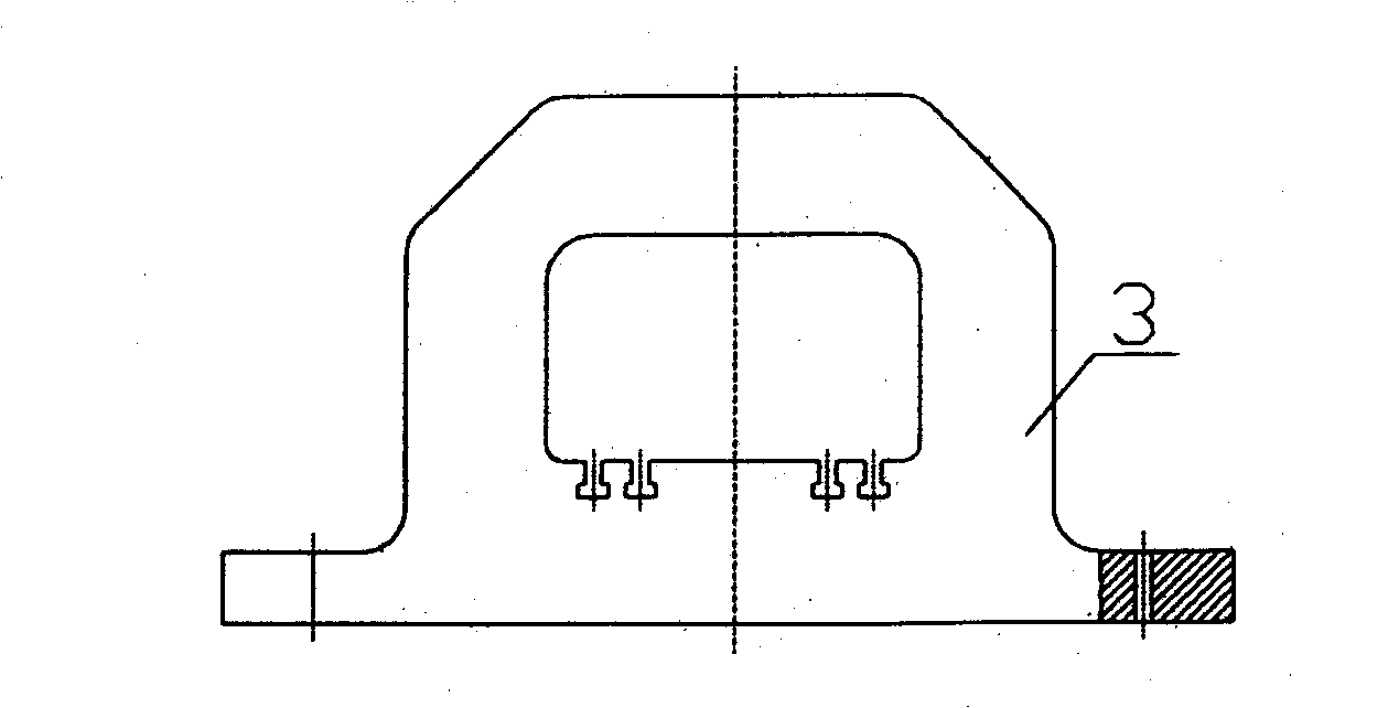 Turbine blade vibration test method and device