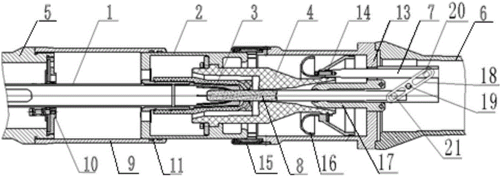 Dual-moving contact transmission device of circuit breaker