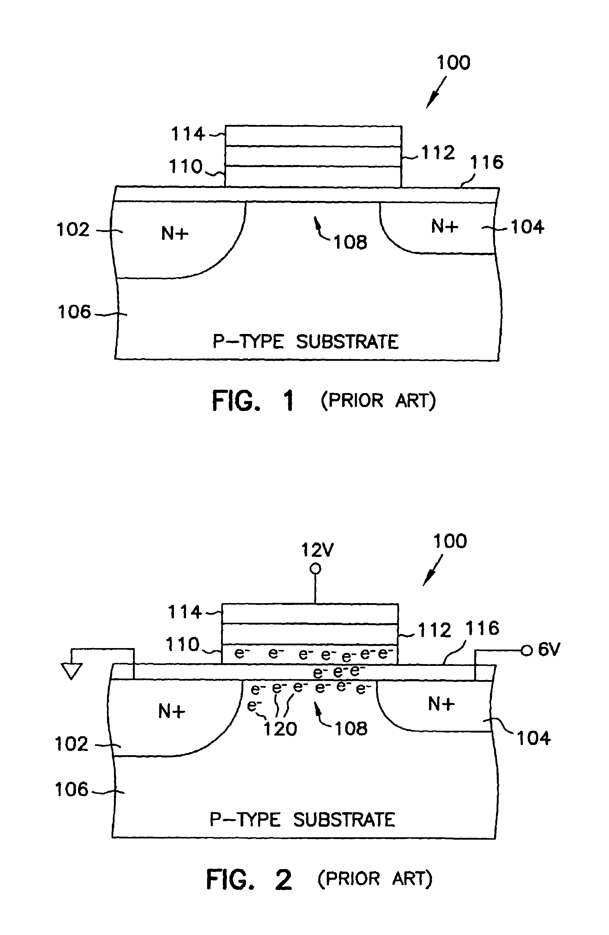 Transistor with nanocrystalline silicon gate structure