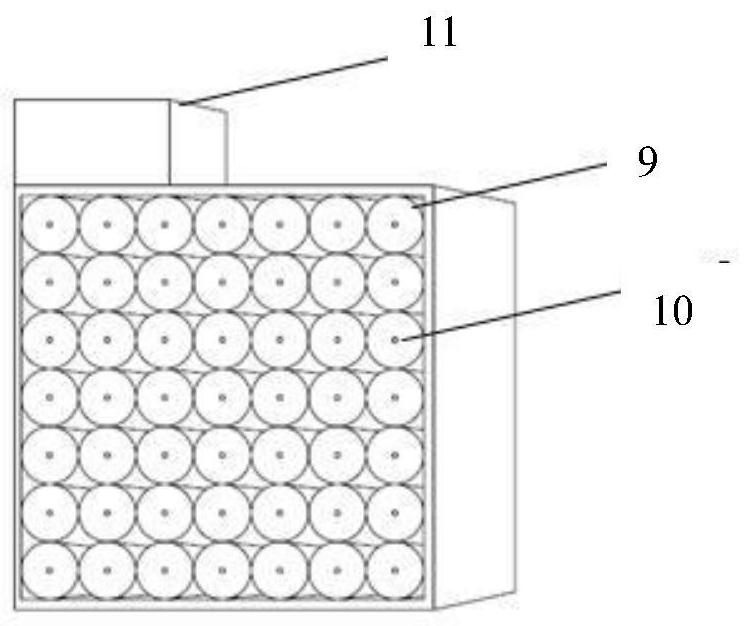 A multi-band target radiation simulation system