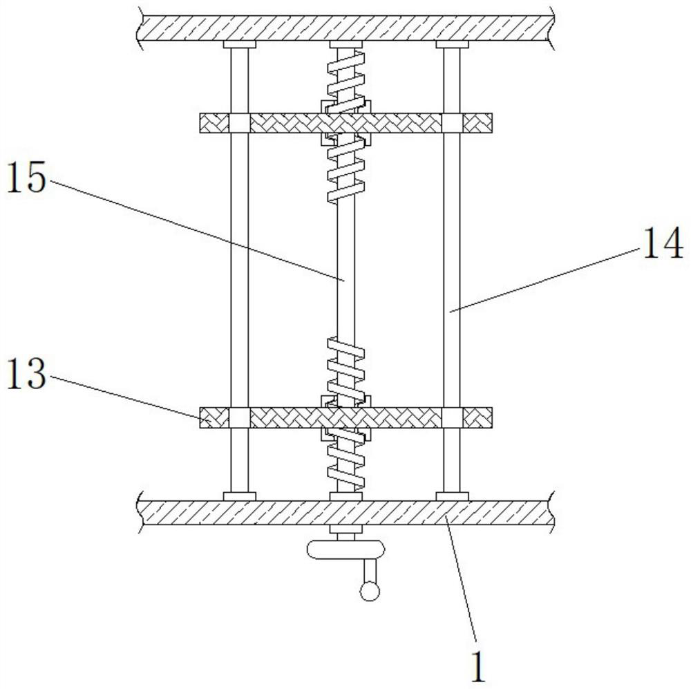 Embossing device for processing stone-plastic floor