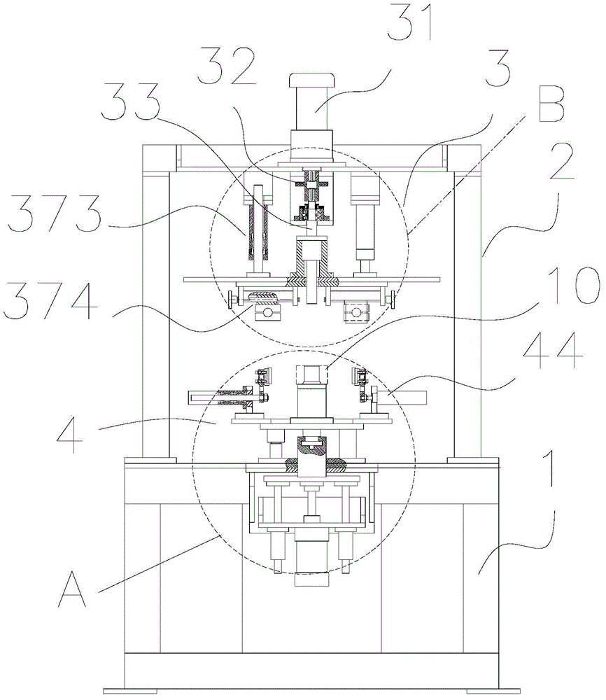 Full automatic welding machine for motor stator