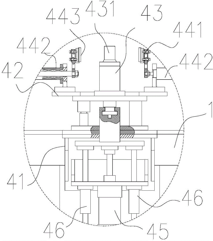 Full automatic welding machine for motor stator