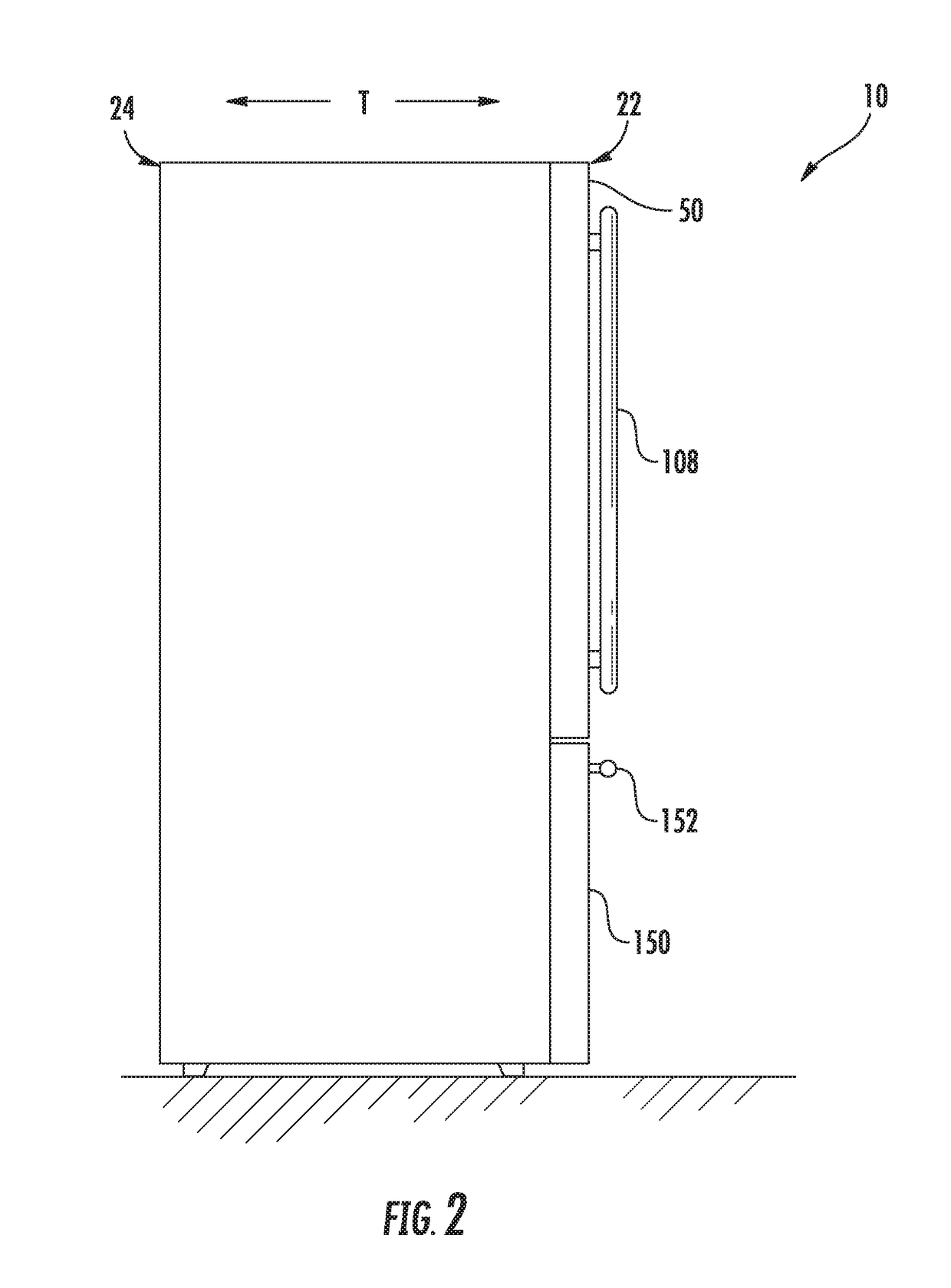 Locking assemblies for door-in-door refrigerator appliances