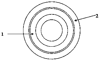 All-ceramic knuckle bearing for high temperature, easy corrosion and easy oxidation working environment