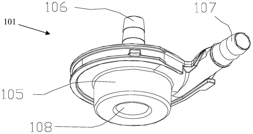 Centrifugal magnetic suspension blood pump with high hydraulic property