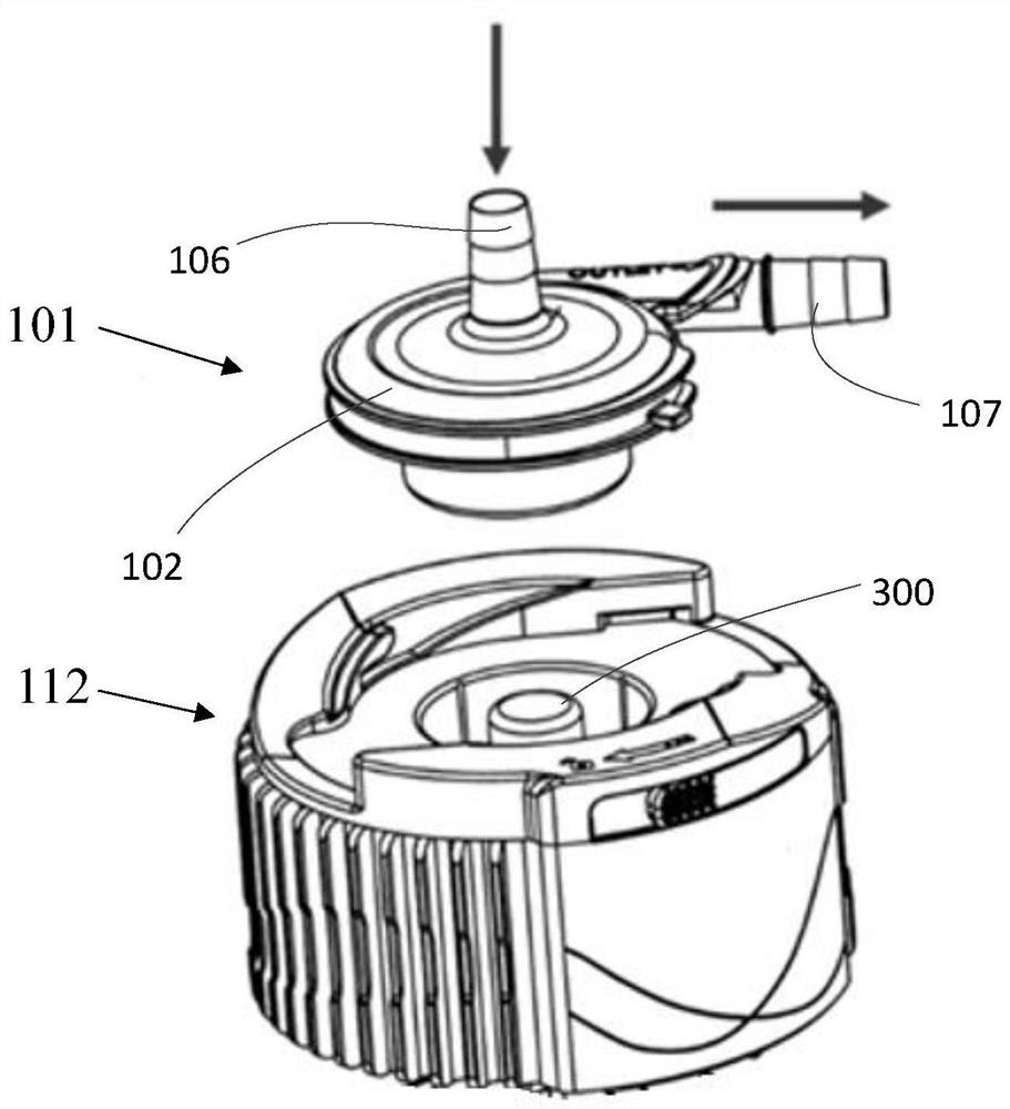 Centrifugal magnetic suspension blood pump with high hydraulic property