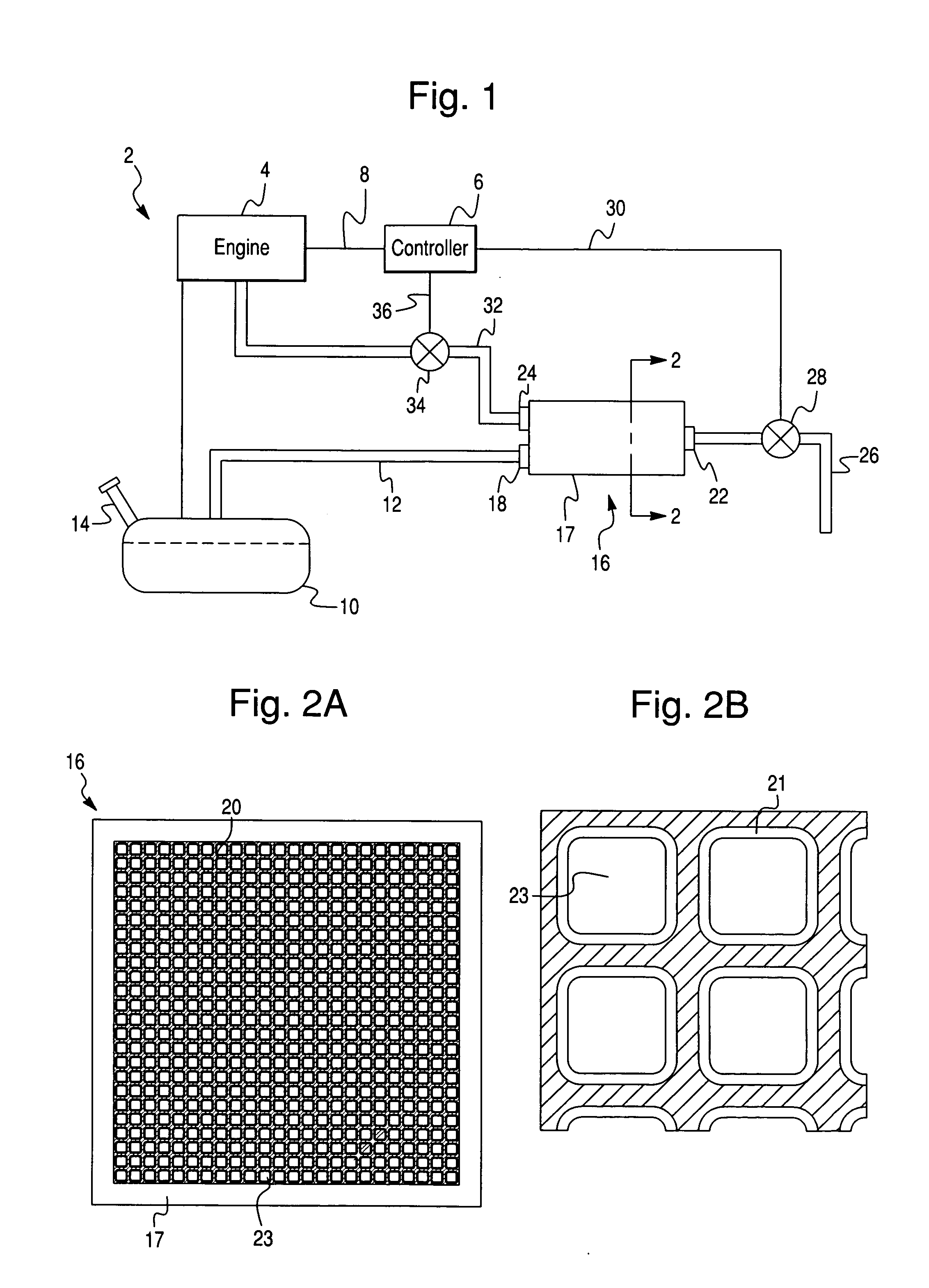 Hydrocarbon adsorpotion method and device for controlling evaporative emissions from the fuel storage system of motor vehicles