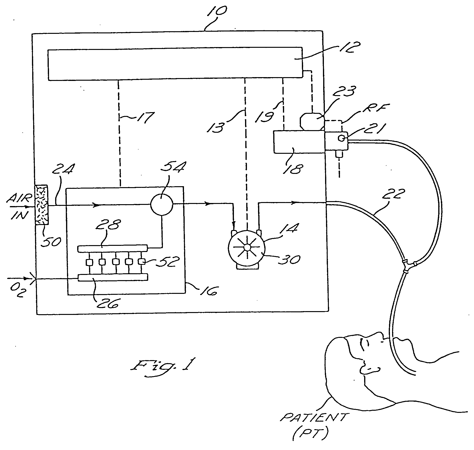 Portable drag compressor powered mechanical ventilator