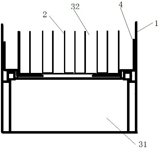 Electric vehicle power battery box with efficient thermal dissipation