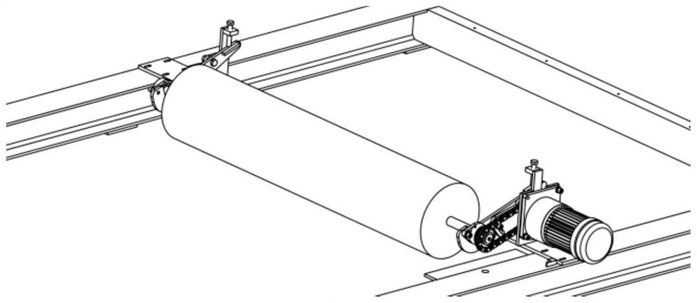 Belt cleaning device for eddy current sorting machine