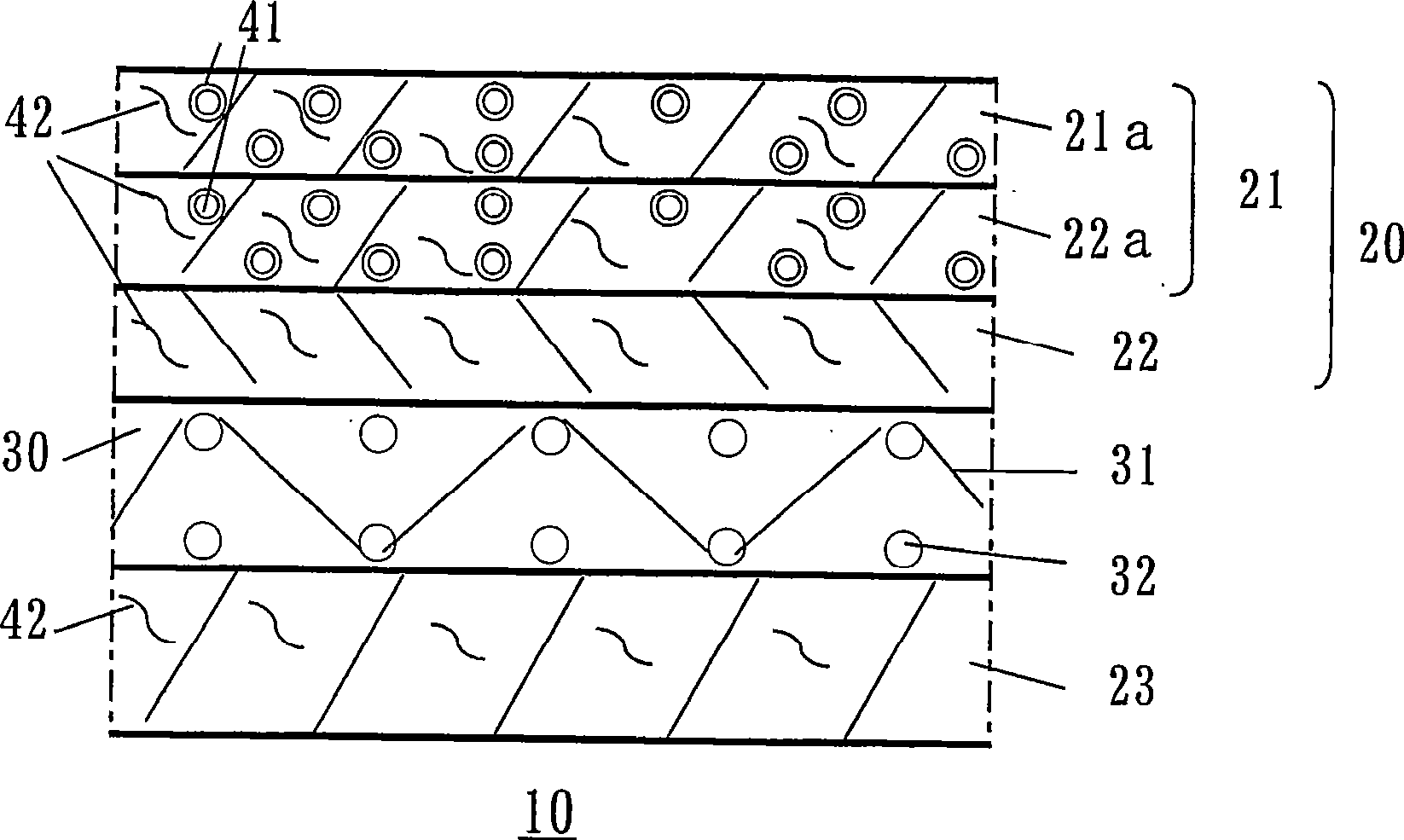 Press felt for papermaking