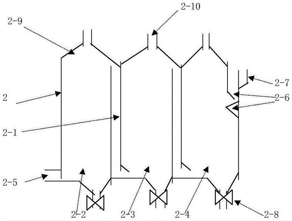 A papermaking wastewater advanced treatment system