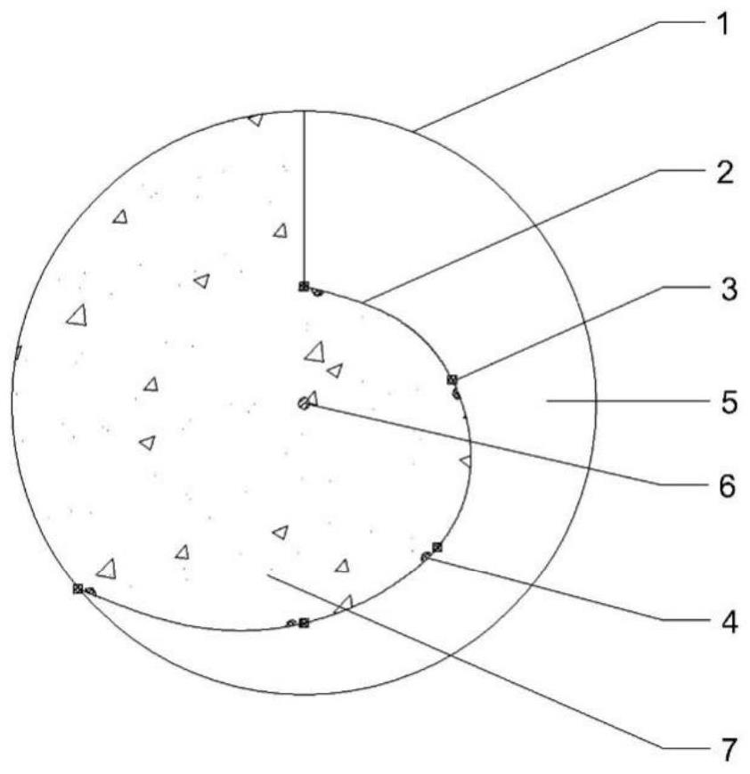 Novel concrete construction vibration parameter rapid measuring device and method