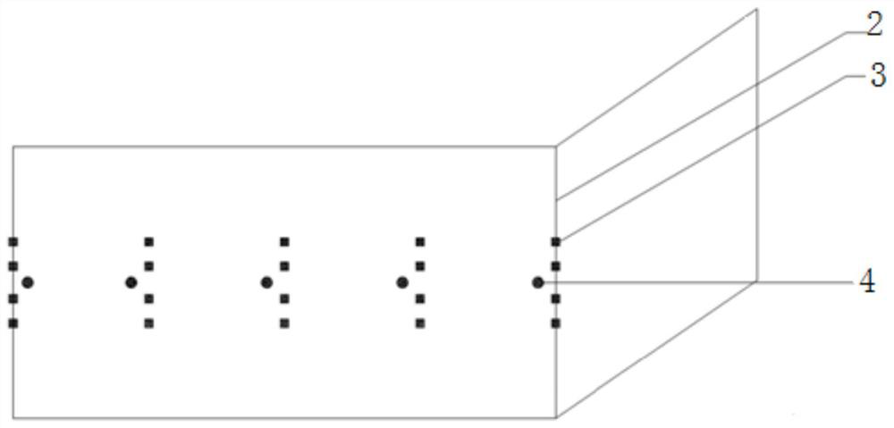 Novel concrete construction vibration parameter rapid measuring device and method