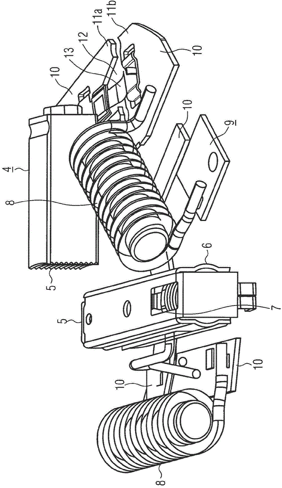 Electric motor for driving a motor vehicle component