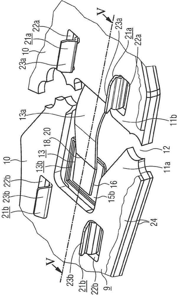 Electric motor for driving a motor vehicle component