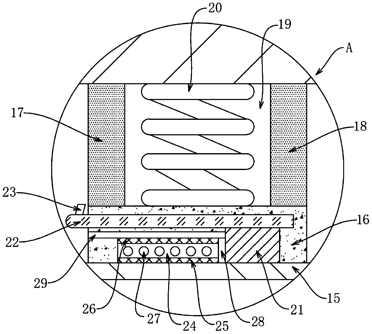 Insulating terminal and high-voltage switch thereof