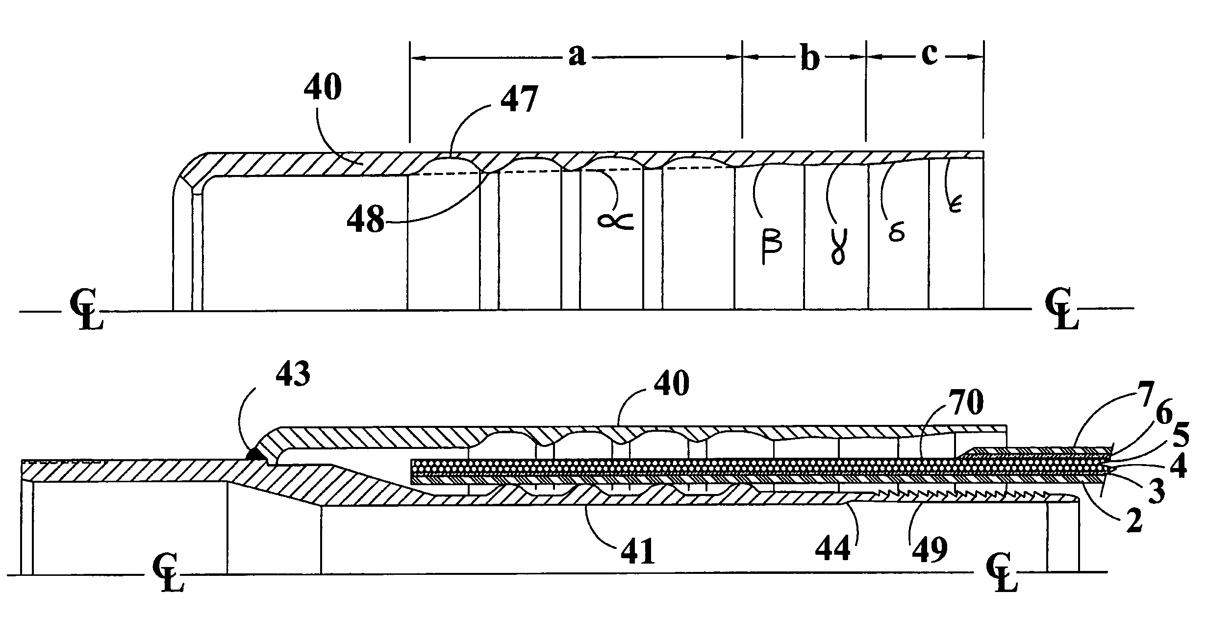 High pressure reinforced rubber hose swage or crimped coupling and method of attachment