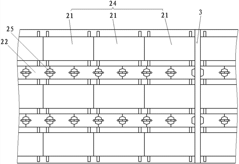 Rotary kiln building structure