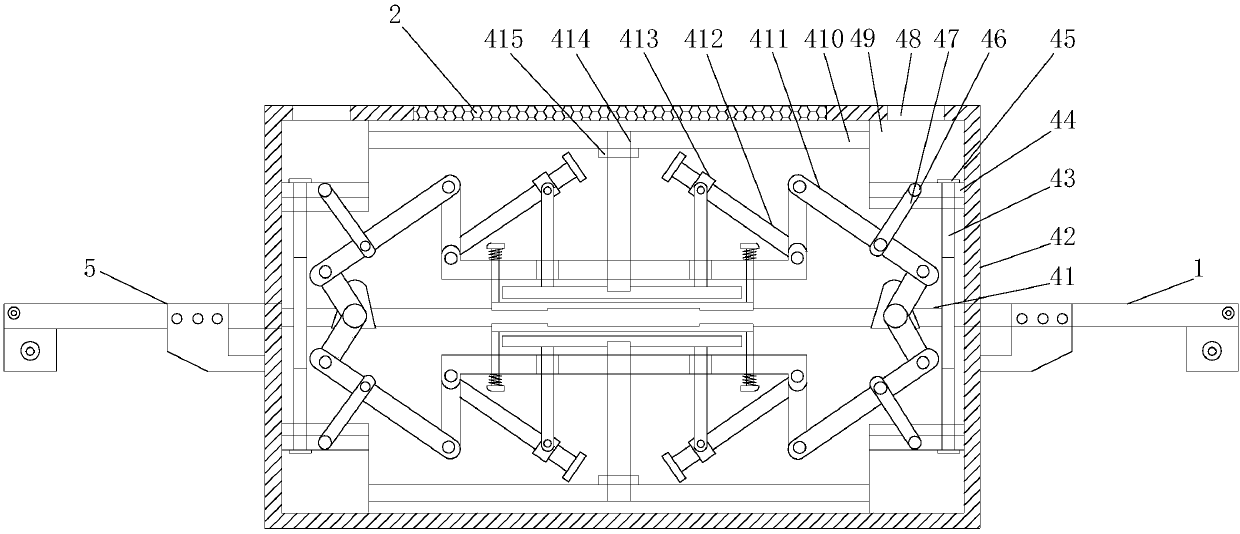 Rubber coating machine for tab