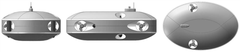 A trajectory tracking control method for submarine flight nodes