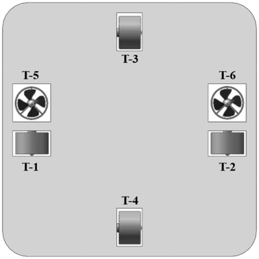 A trajectory tracking control method for submarine flight nodes