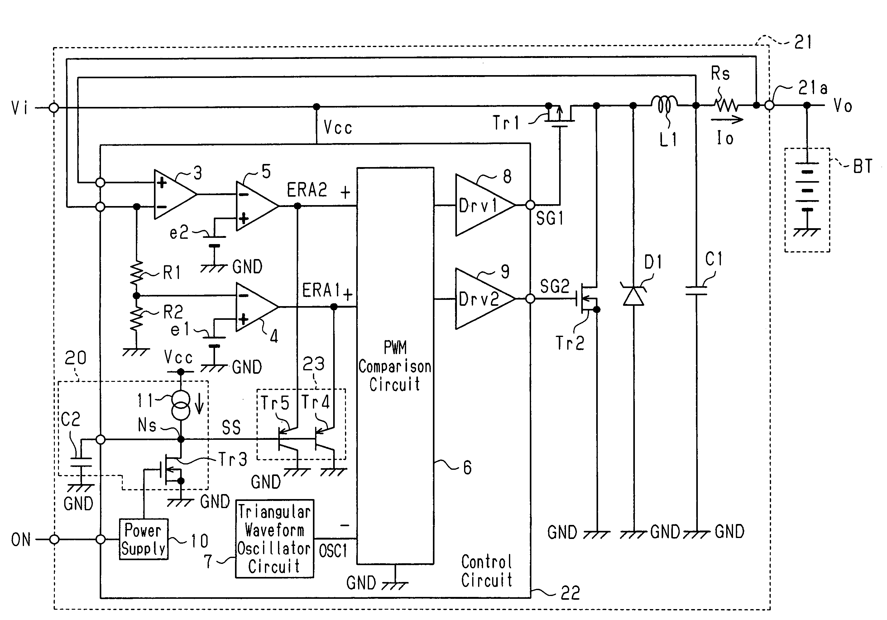 Circuit and method for controlling DC-DC converter