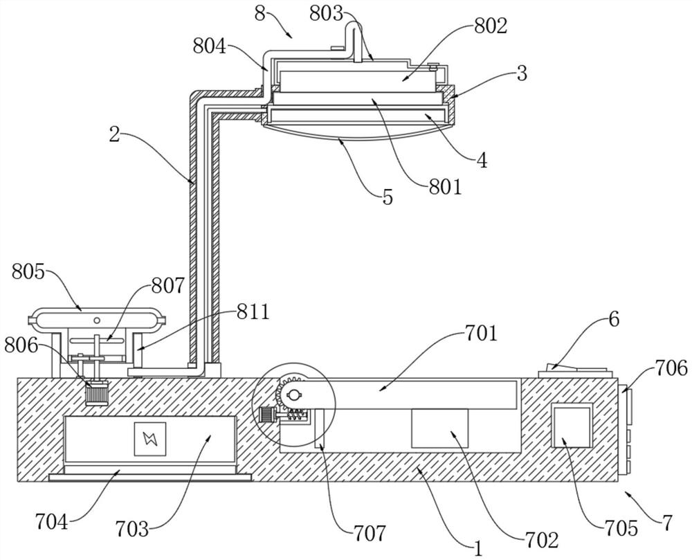 Full-spectrum light-emitting device based on UV bottoming