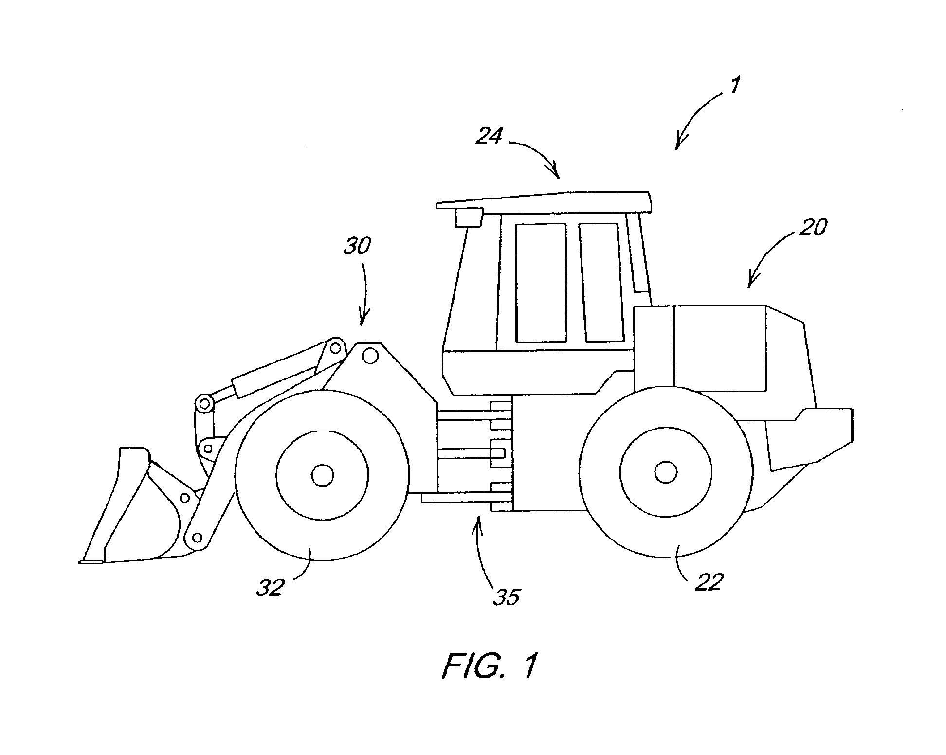 Integrated fuel tank and complementary counterweight