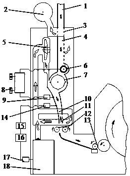 Humidification anti-static device