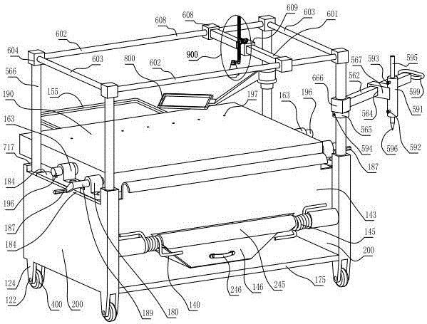 Method for detecting glass by using rack aureole camera shooting copper alloy V-shaped groove corner pressing plate