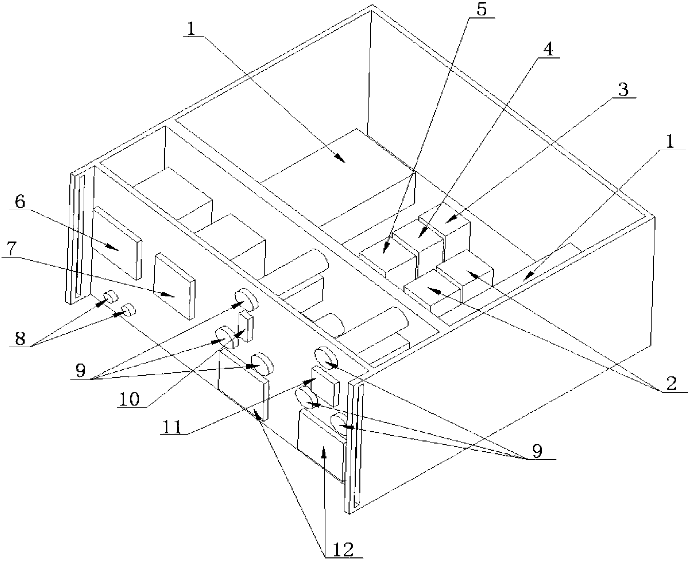 Wing folding control instrument