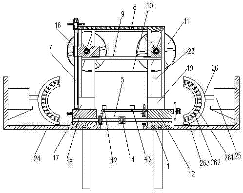 Improved log sawing machine