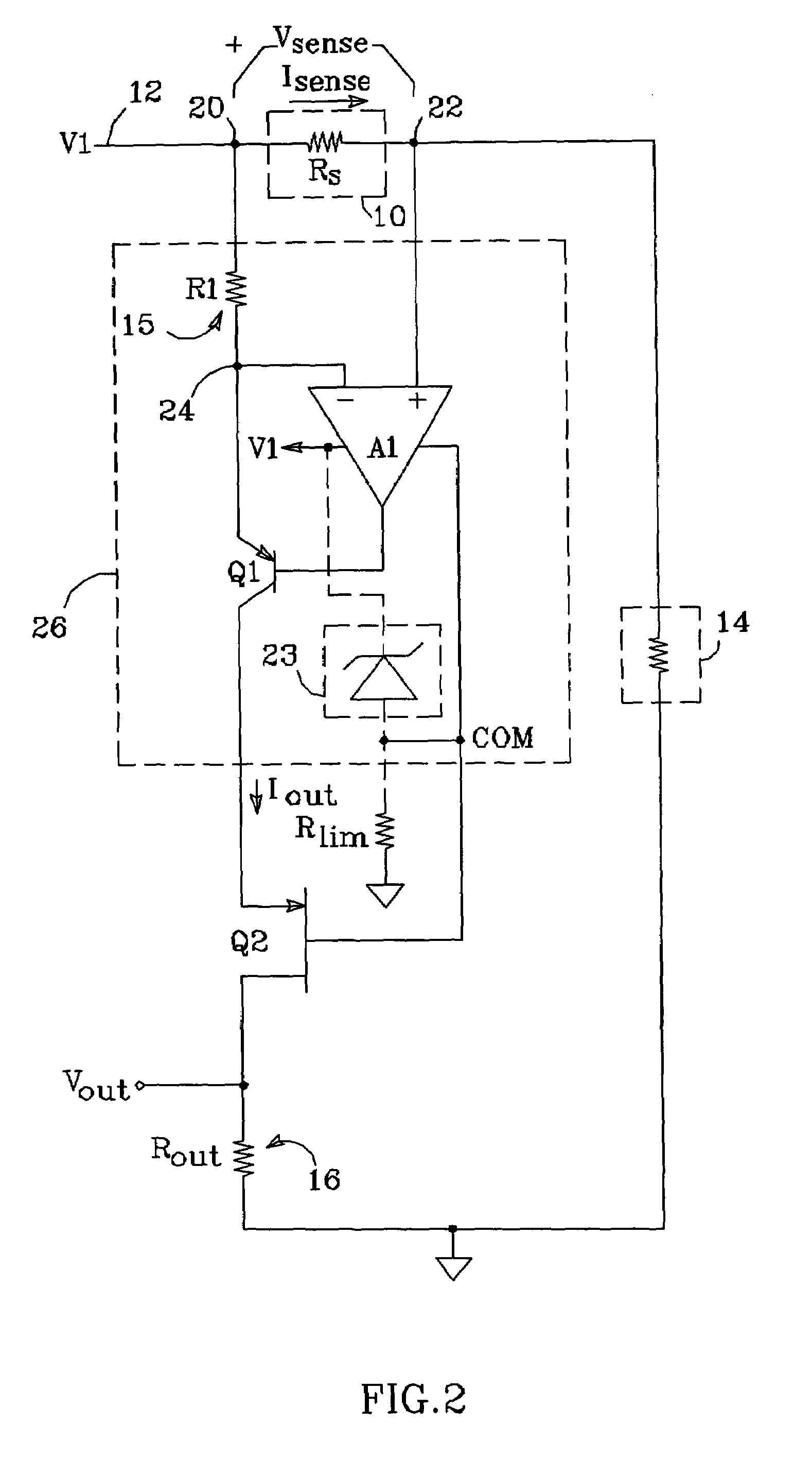 High side current monitor with extended voltage range