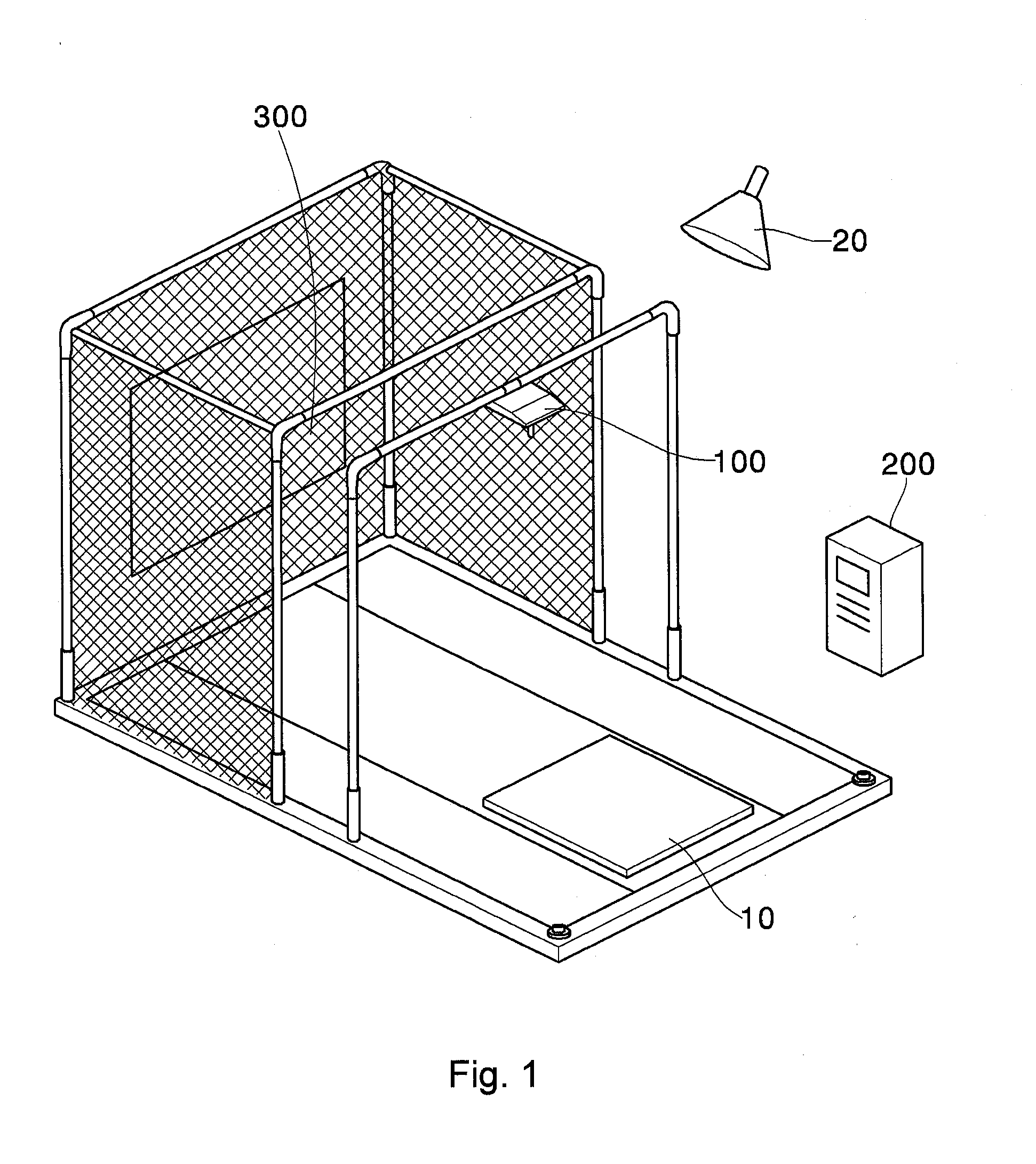 Virtual sport system for acquiring good image of ball by controlling camera according to surrounding brightness