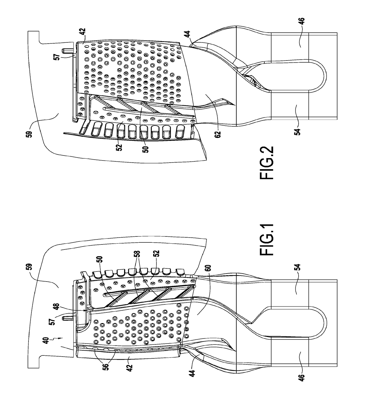 CERAMIC CORE FOR A MULTl-CAVITY TURBINE BLADE