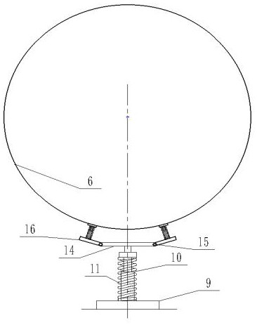 Wind power tower tube welding grounding method