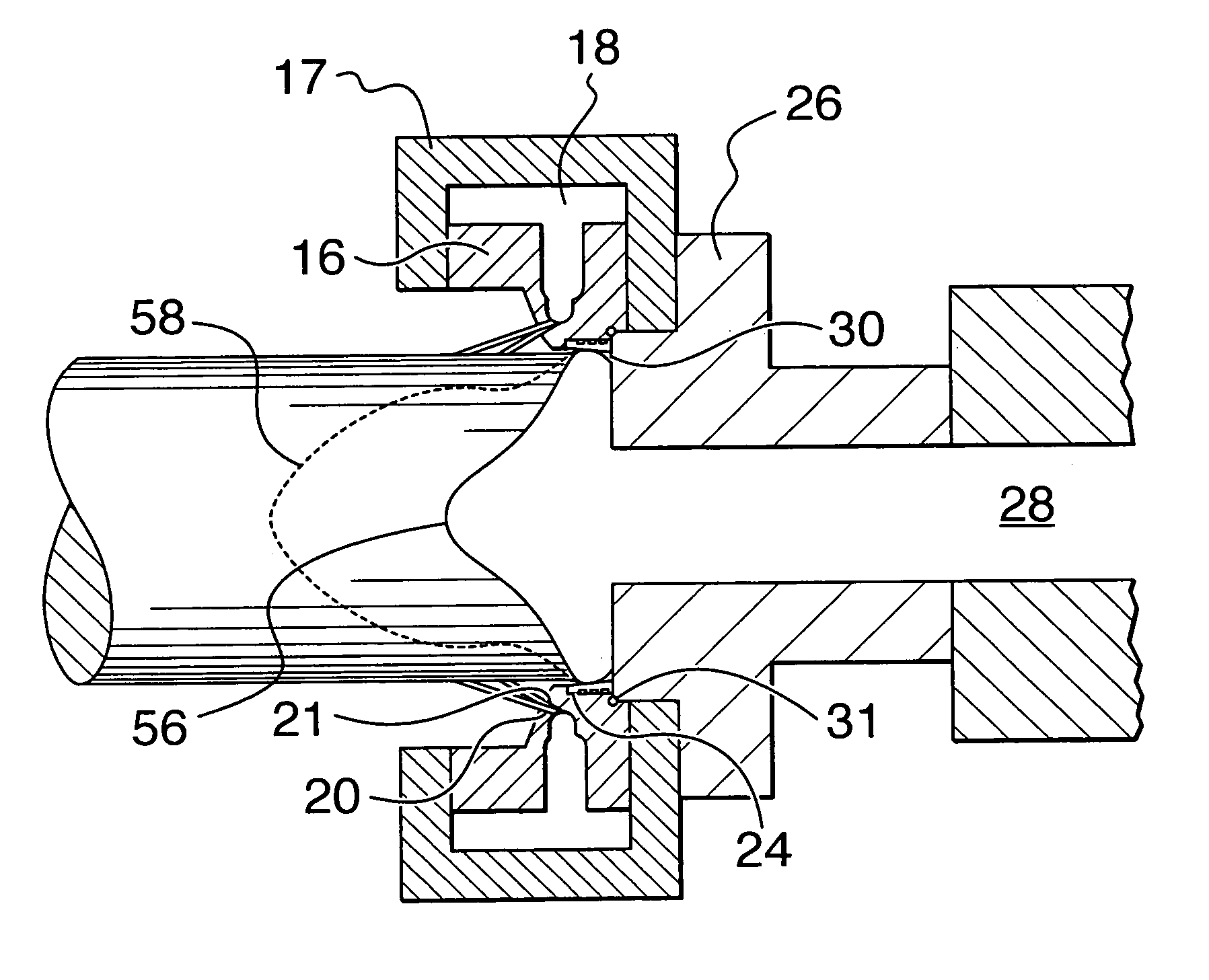 Horizontal continuous casting of metals