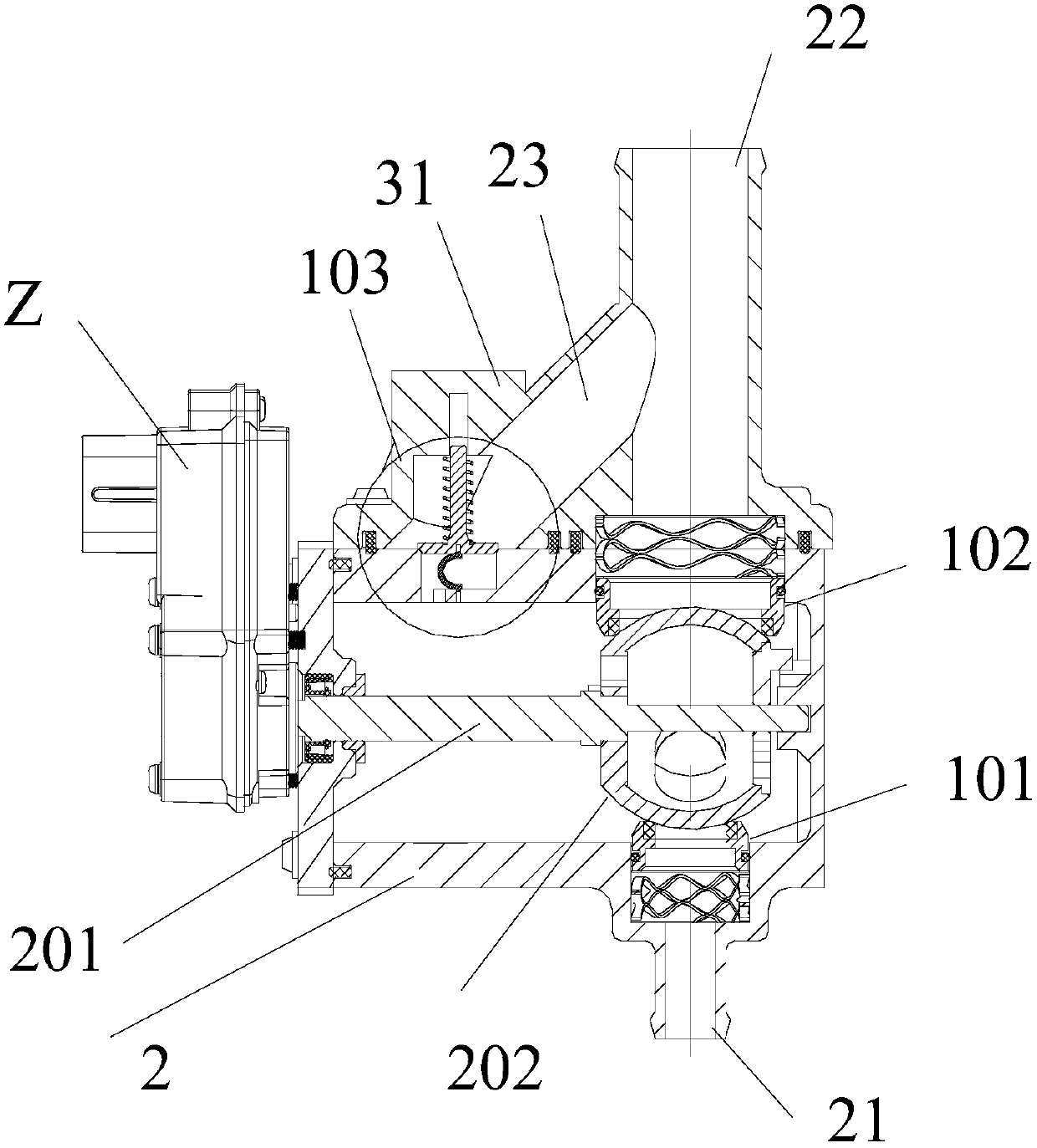 Motor thermostat with error-proofing function and engine system