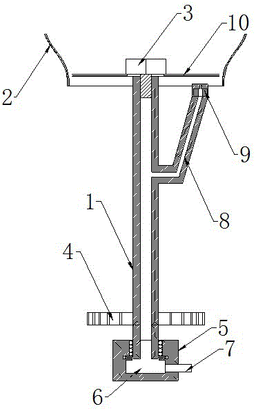 Bottled culture medium backwashing device