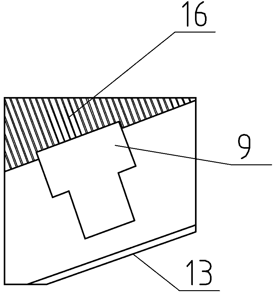 Dual-body track fixing device