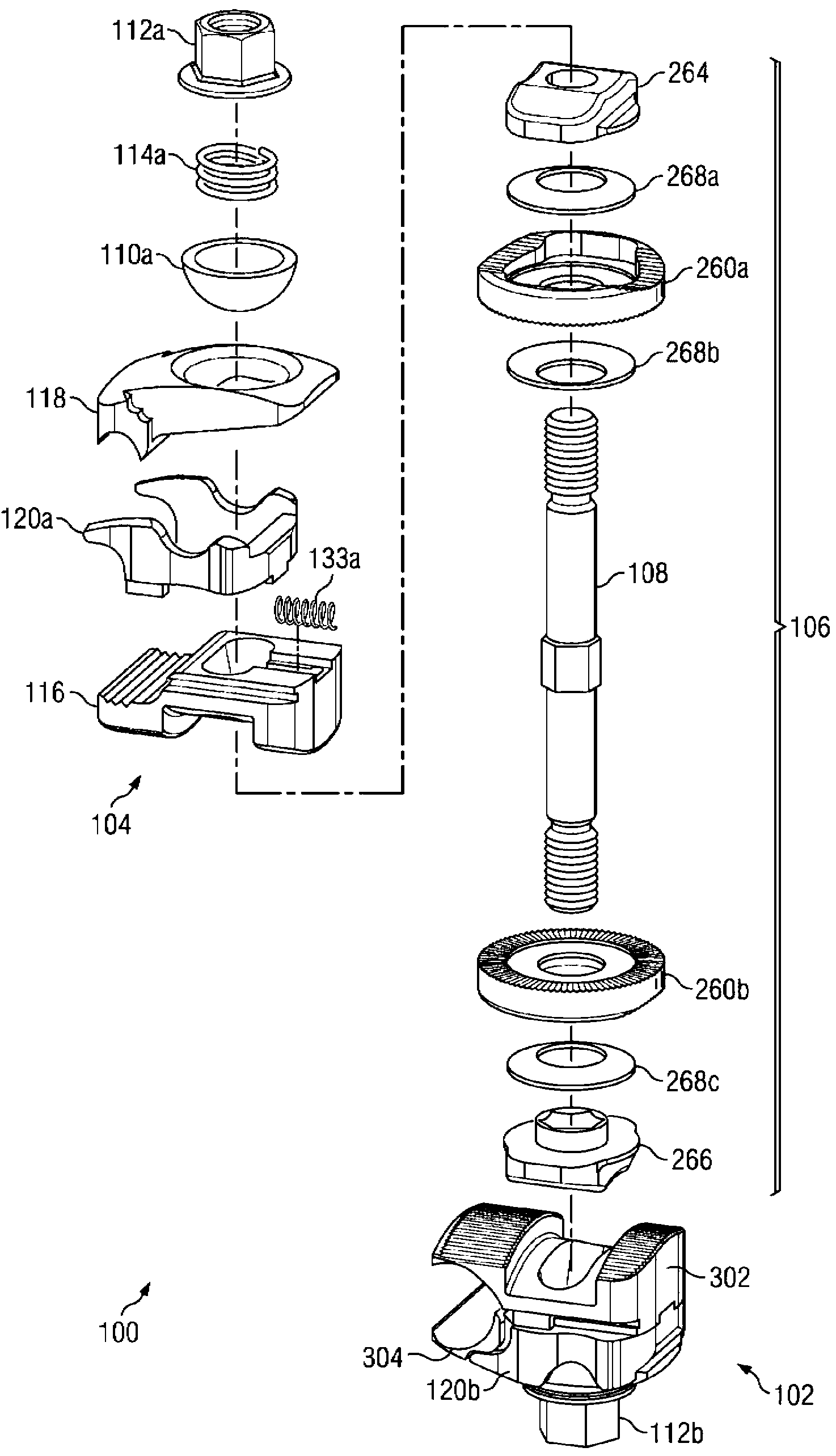 Multi-locking external fixation clamp