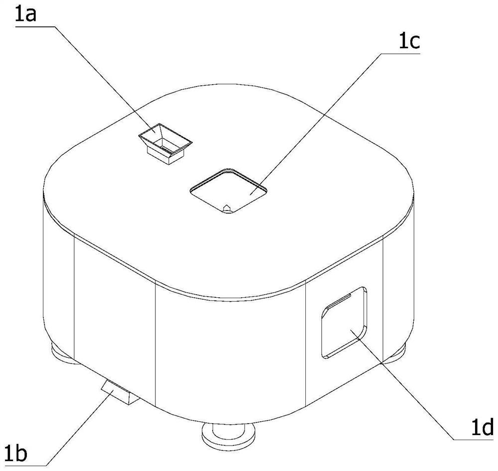 Sludge low-temperature drying treatment device and treatment method