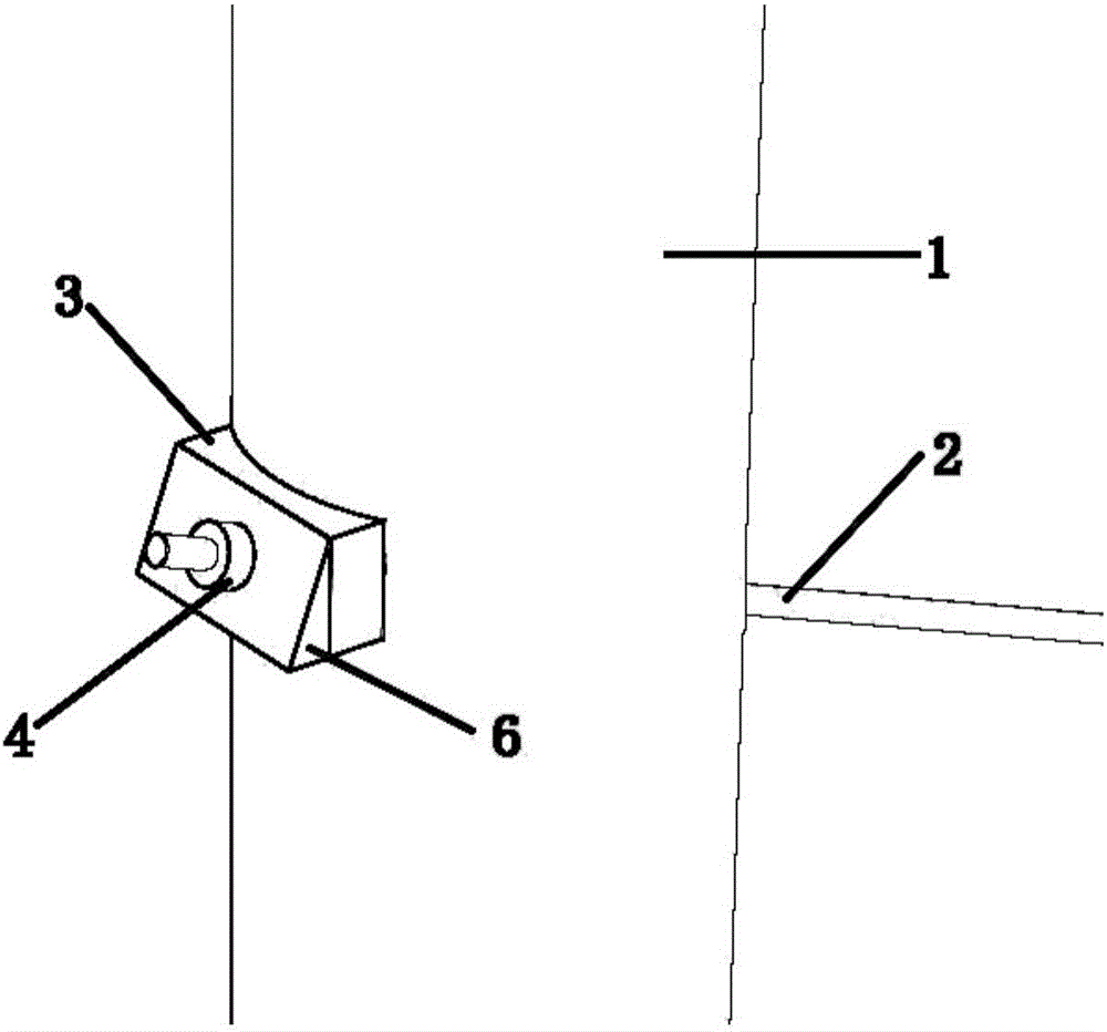 Deep-foundation-pit pile-anchor supporting system with anchor heads arranged on pile bodies and implementing method of system