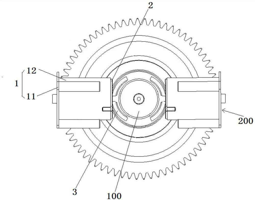 Intermediate shaft brake