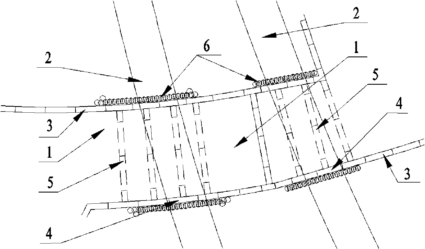 Construction method of enclosure structure with ultra-short underground walls