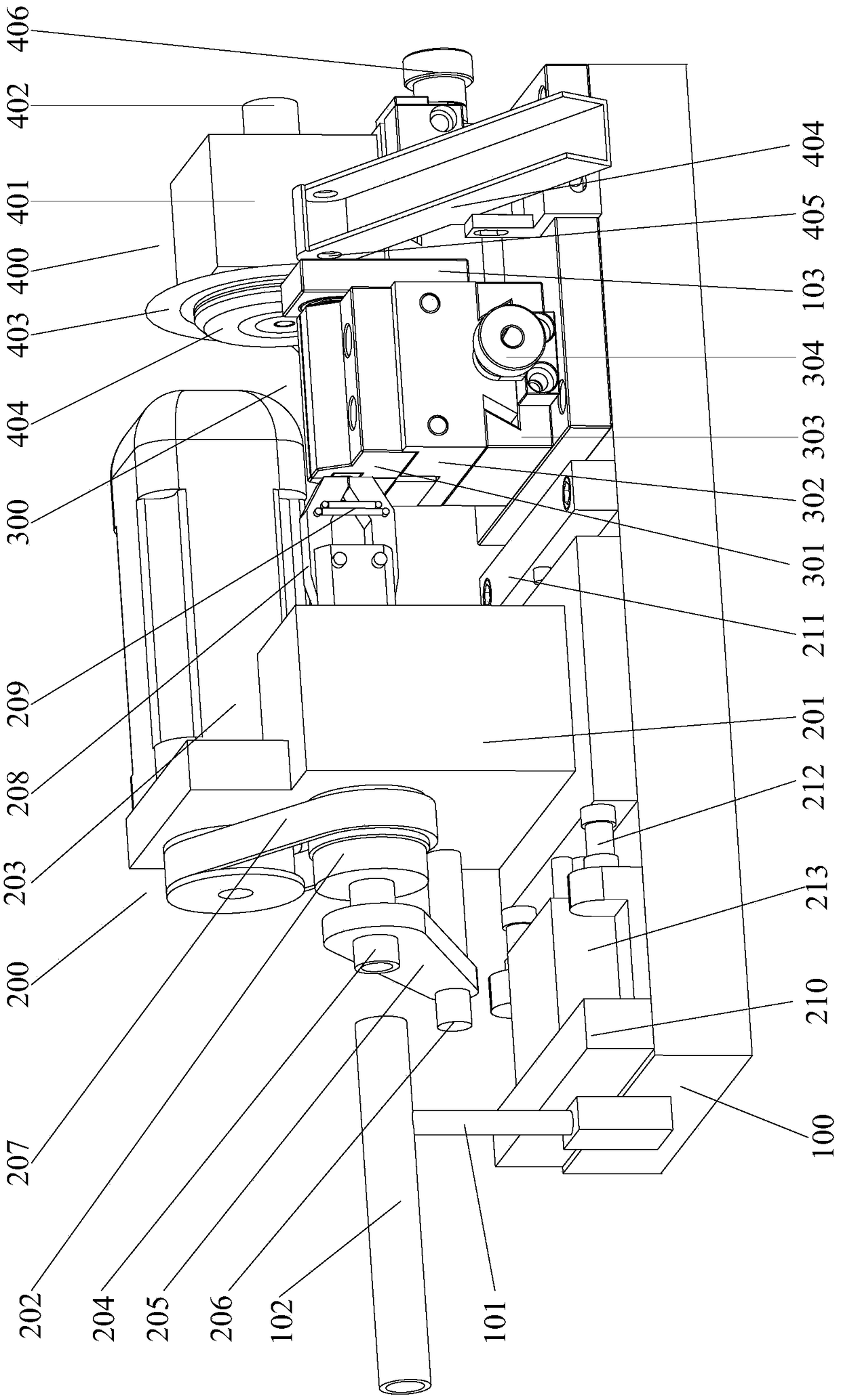 Bead string cutting machine