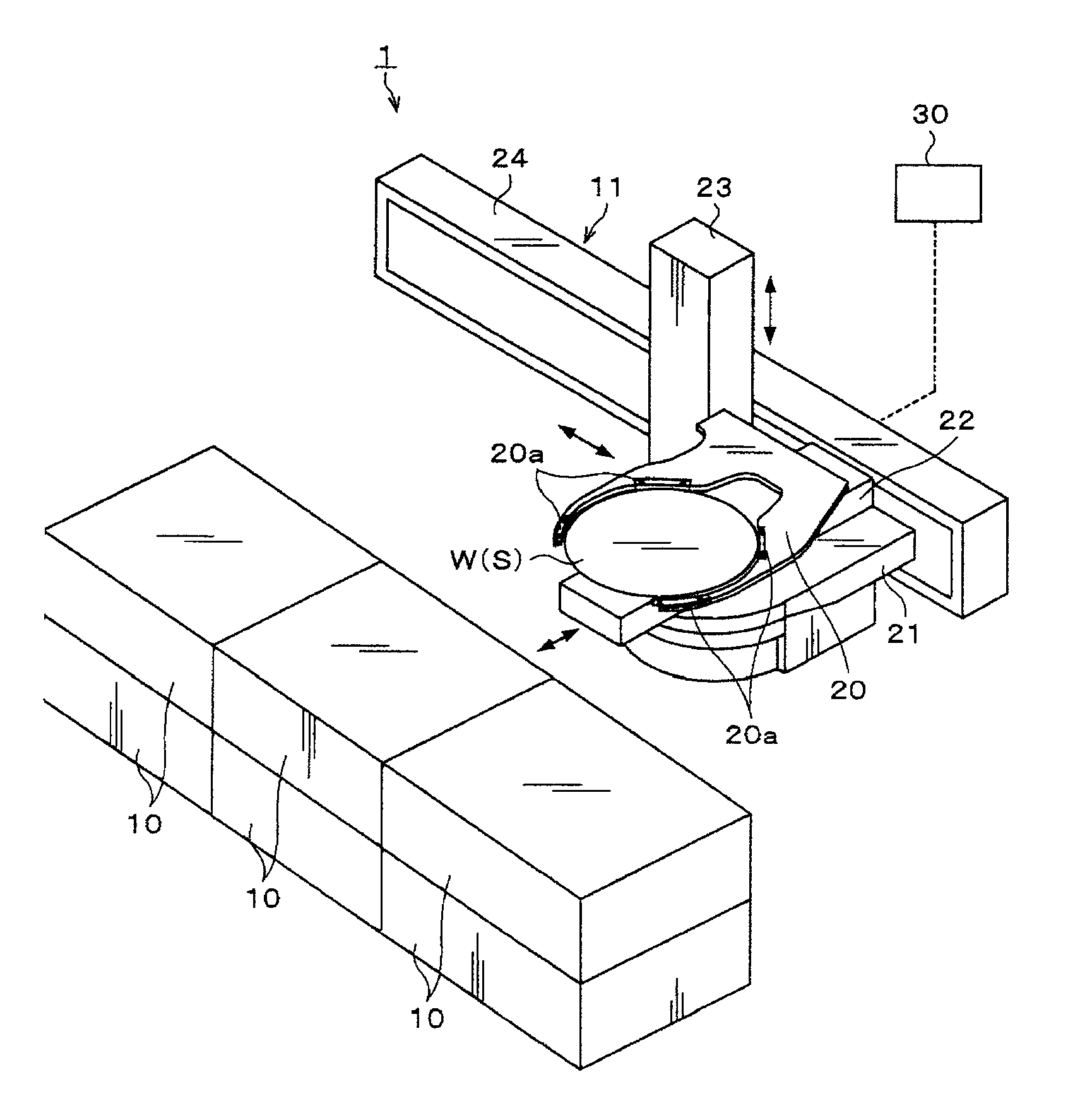 Jig for detecting position