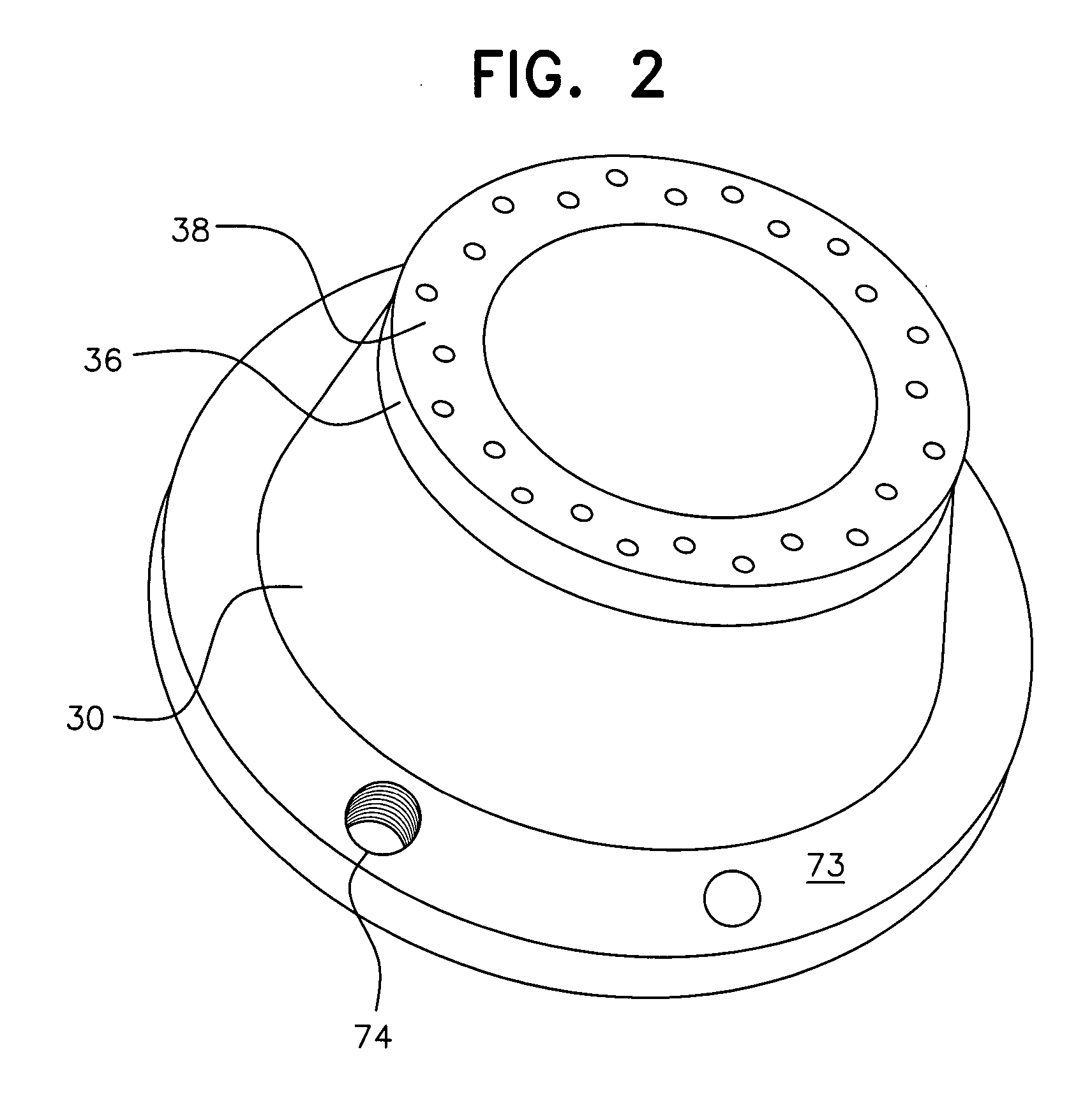 Solid face die plate